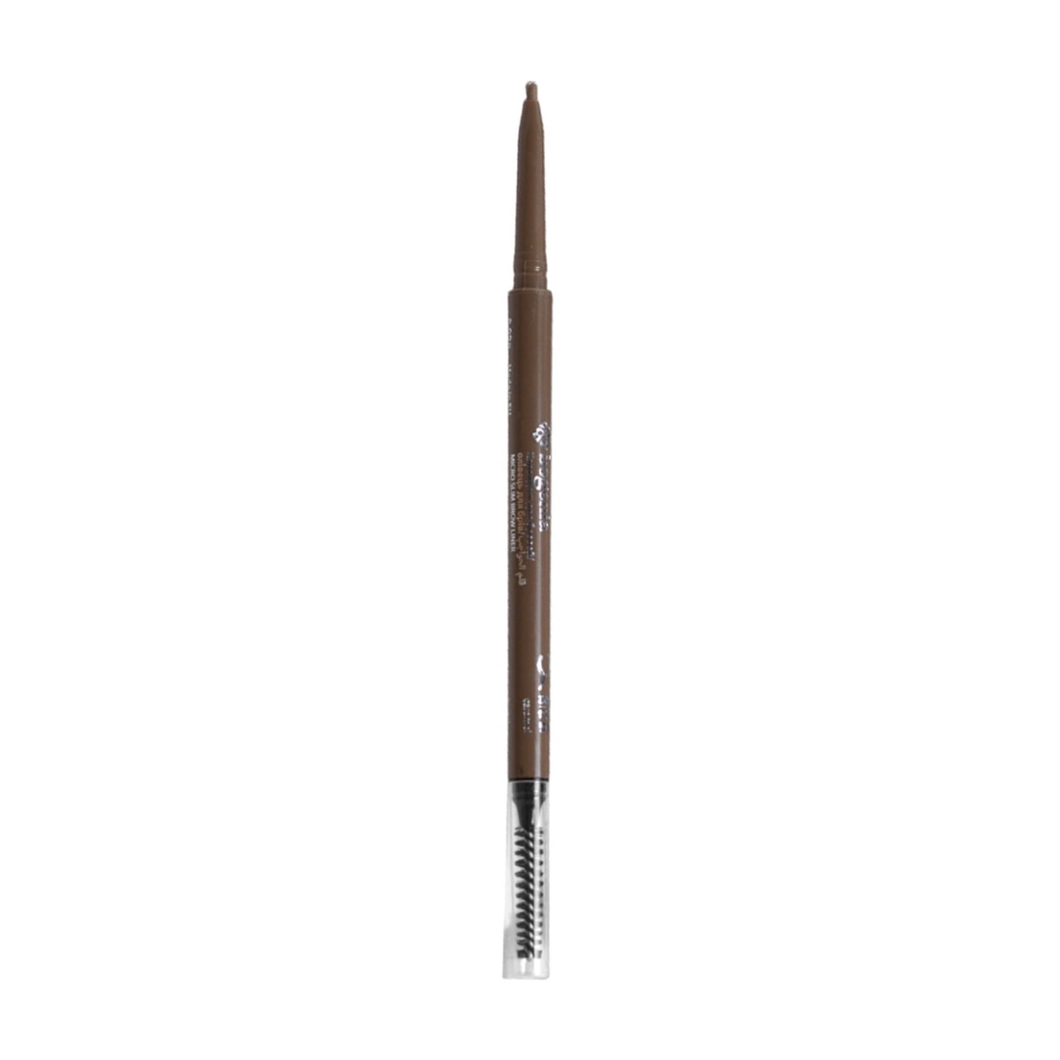 Ультратонкий механічний олівець для брів Bogenia BG504 з щіточкою, 002 Caramel, 0.09 г